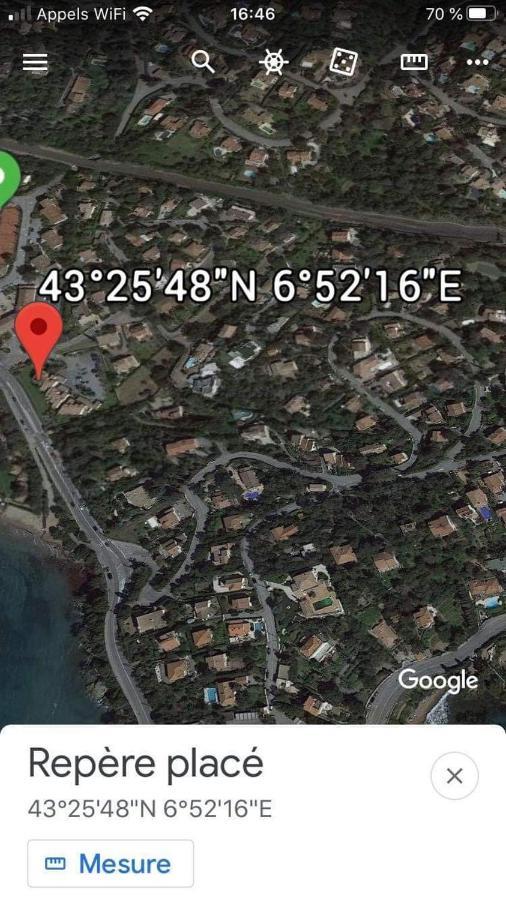 Agay Le Pti Bonheur 60M2 Rez De Jardin, En Bord De Mer Saint-Raphael  Exterior photo